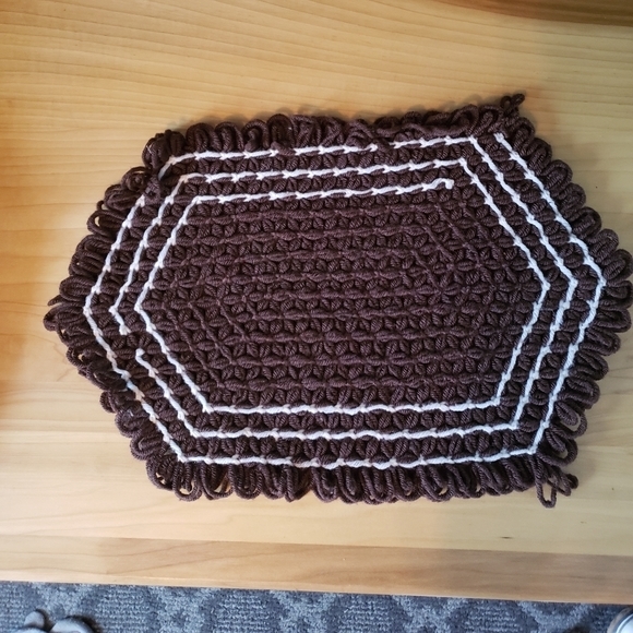 Other - Vintage Handmade 70s Placemats
